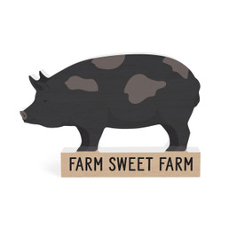 Shape Sign - Farm Sweet Farm