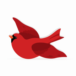 Shape Sign - Cardinal