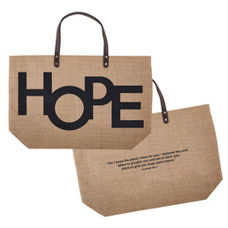 Large Jute Bag - HOPE