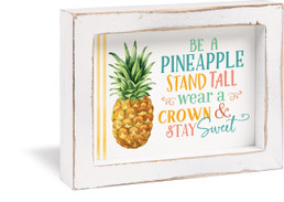 Framed Art - Be A Pineapple