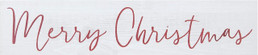 Stick Sign - Merry Christmas