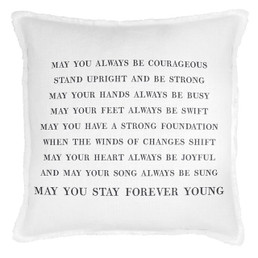 Face to Face Euro Pillowcase - Forever Young