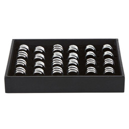 Kingdom Wrapped Ring Filled Display - Pray Wait Trust - 24 pcs