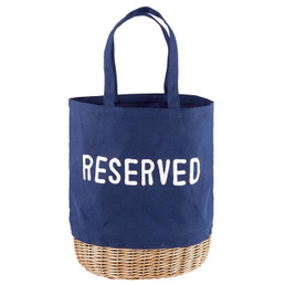 Face to Face Canvas Picnic Bag - Reserved Face to Face Canvas Picnic Bag - Reserved