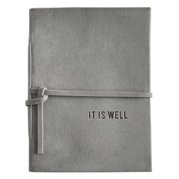 Face to Face Suede Journal - Gratitude Face to Face Suede Journal - Gratitude