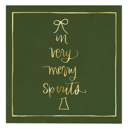 Cocktail Napkins - Merry Spirit Cocktail Napkins - Merry Spirit
