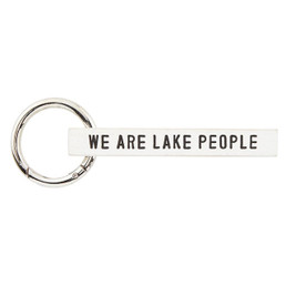 Face to Face Wood Keychain - Lake People Face to Face Wood Keychain - Lake People