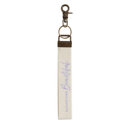 Canvas Key Chain - Altogether Beautiful Canvas Key Chain - Altogether Beautiful