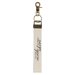 Canvas Key Chain - Things Above Canvas Key Chain - Things Above