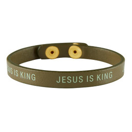 Snap Bracelet - Jesus is King