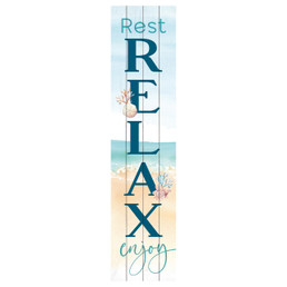 Yard Sign - Rest Relax