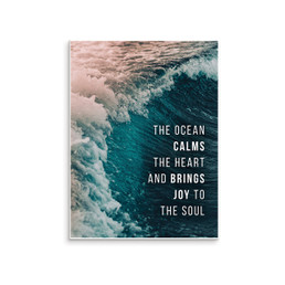 Wall Art - The Ocean Calms