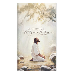 Not My Will Travel Journal - 12pk