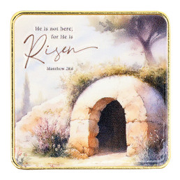 He Is Risen - Matthew 28:6 Enamel Pin - 12pk
