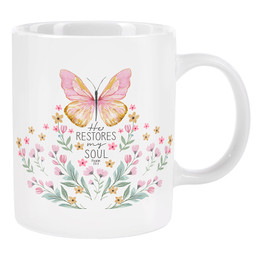 He Restores My Soul Coffee Mug - 4pk