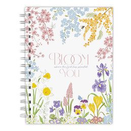 Bloom Collection Spiral Notebook - 6pk