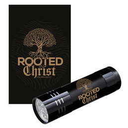 Rooted In Christ Led Flashlight - 4pk