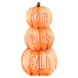 Faith Family Fall Pumpkin
