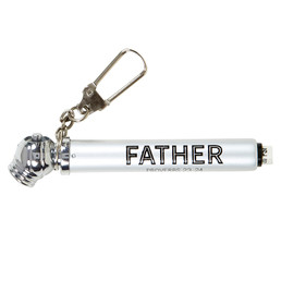 Father Tire Pressure Gauge Key Chain - 12/pk