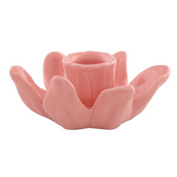 Pink Blossom Taper Candleholder