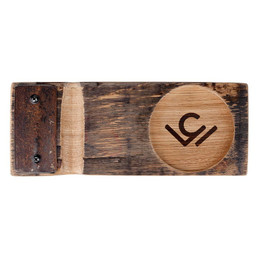 Whiskey Barrel Stave Cigar Tray