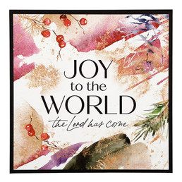 Plaque - Joy to the World