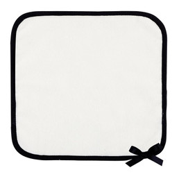 Washcloth Set - White Bow