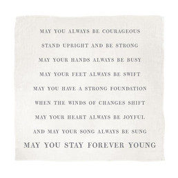 Swaddle Blanket - Forever Young