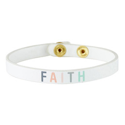 Simply Faith Snap Bracelet - Faith