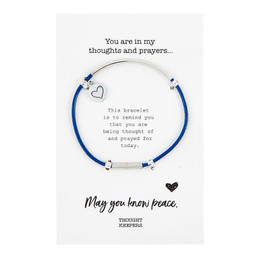 Thought Keepers Bracelet - Blue/Silver