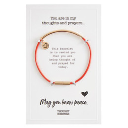 Thought Keeper Bracelet - Scarlet/Gold