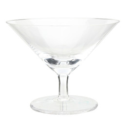 Short Stem Martini Glass - Clear