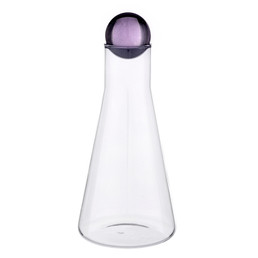 Carafe with Glass Ball Stopper - Lilac