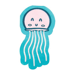 Under The Sea Die Cut Jelly Fish Lunch Napkin