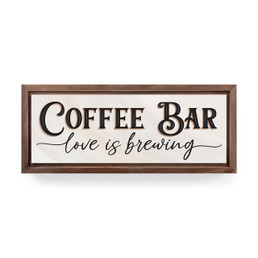 Framed Art - Coffee Bar