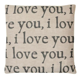 Euro Pillowcase - I Love You