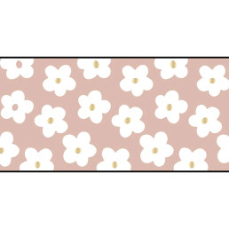 Paper Table Runner - Pink Flower