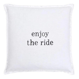 Face to Face Euro Pillowcase- Enjoy the Ride