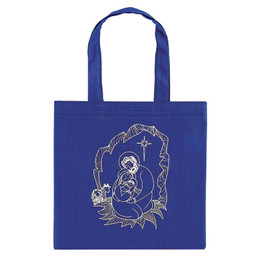 Holy Family with Animals Mini Tote Bag - 18/pk