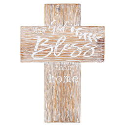 Wall Cross - May God Bless this Home