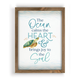 Framed Art - The Ocean Calms