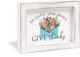 Framed Art - Give Thanks
