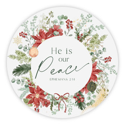 He is Our Peace Car Magnet- 36/pk