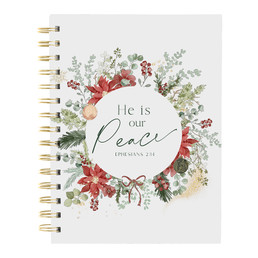 He is Our Peace Spiral Notebook- 6/pk