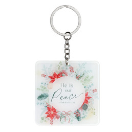 He is Our Peace Acrylic Keychain- 12/pk