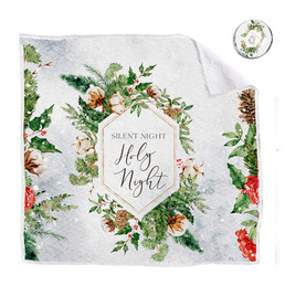 Silent Night Expanding Washcloth- 6/pk