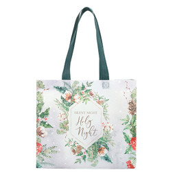 Silent Night Reusable Gift Bag- 6/pk