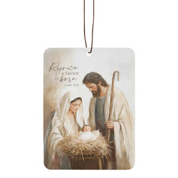 A Savior is Born Air Freshener- 12/pk