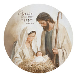 A Savior is Born Christmas Sticker Roll (100 sticker roll)