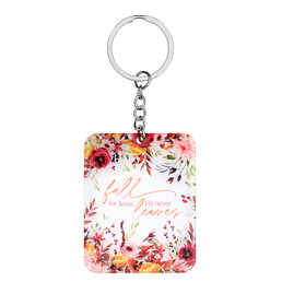 Fall for Jesus Acrylic Keychain- 12/pk
